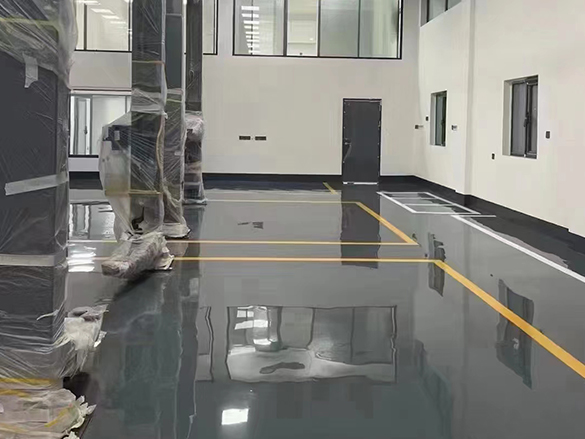 固化地坪施工在车库中的应用